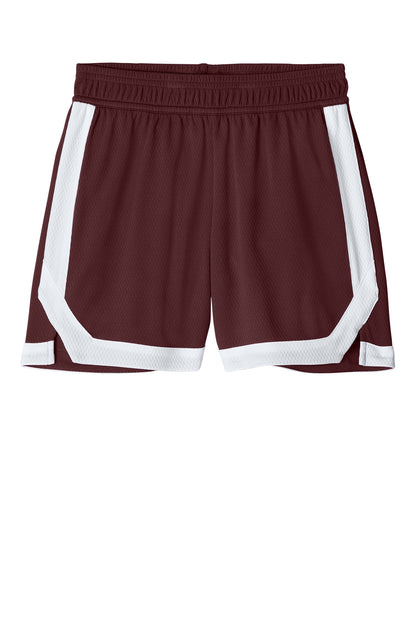 Sport-Tek Youth Rival Basketball 5  Short YST901