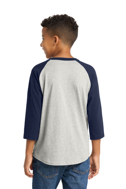 Sport-Tek Youth Colorblock Raglan Jersey.  YT200