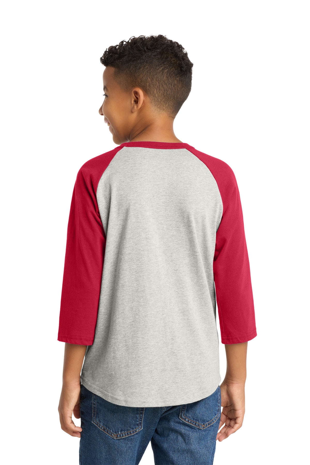 Sport-Tek Youth Colorblock Raglan Jersey.  YT200