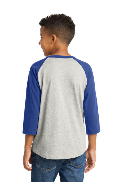 Sport-Tek Youth Colorblock Raglan Jersey.  YT200