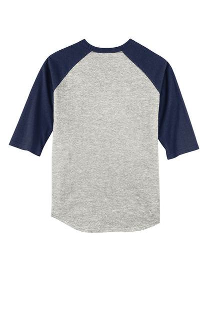 Sport-Tek Youth Colorblock Raglan Jersey.  YT200