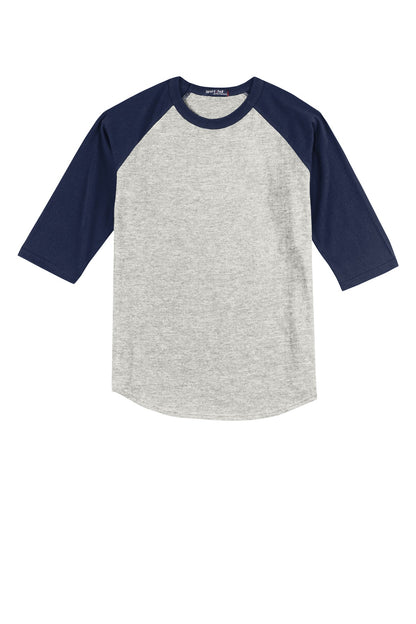 Sport-Tek Youth Colorblock Raglan Jersey.  YT200