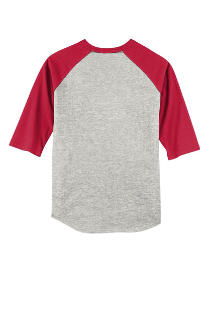 Sport-Tek Youth Colorblock Raglan Jersey.  YT200