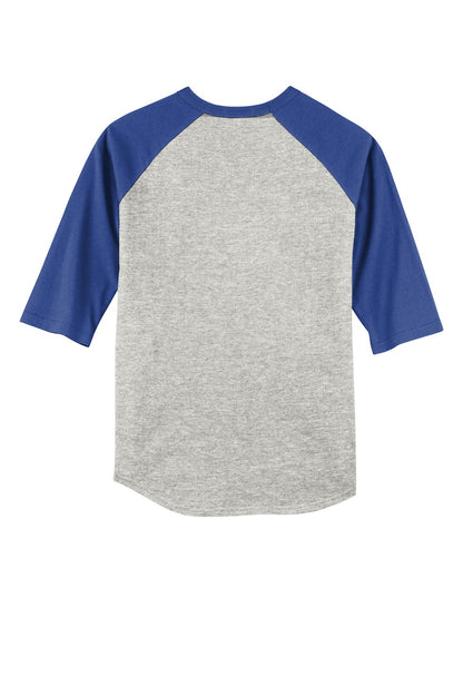 Sport-Tek Youth Colorblock Raglan Jersey.  YT200