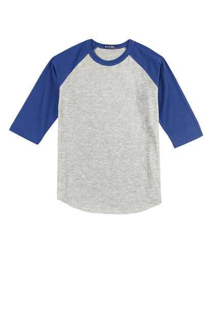 Sport-Tek Youth Colorblock Raglan Jersey.  YT200