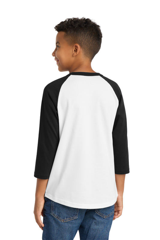 Sport-Tek Youth Colorblock Raglan Jersey.  YT200