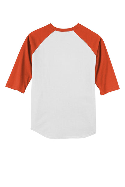 Sport-Tek Youth Colorblock Raglan Jersey.  YT200