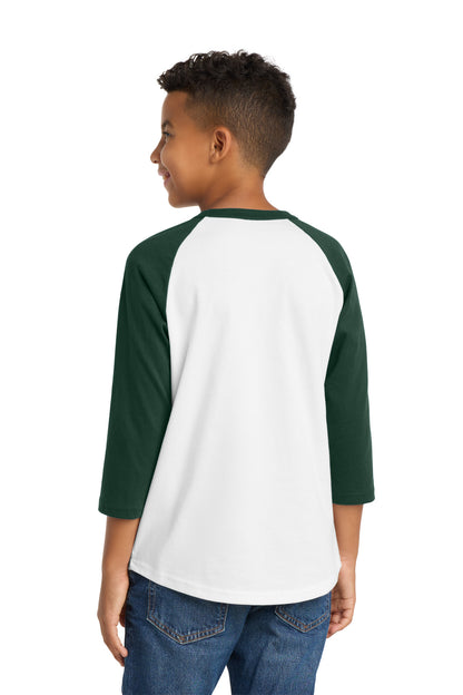 Sport-Tek Youth Colorblock Raglan Jersey.  YT200