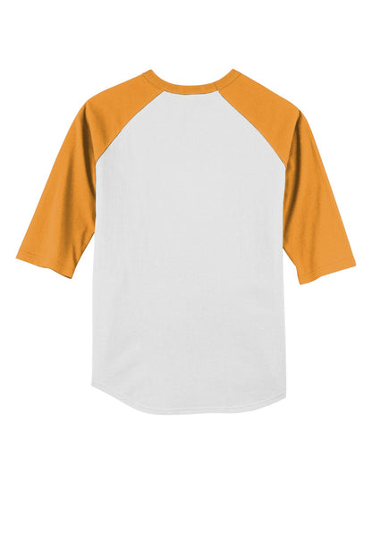 Sport-Tek Youth Colorblock Raglan Jersey.  YT200