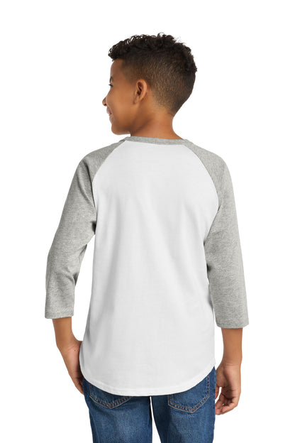 Sport-Tek Youth Colorblock Raglan Jersey.  YT200