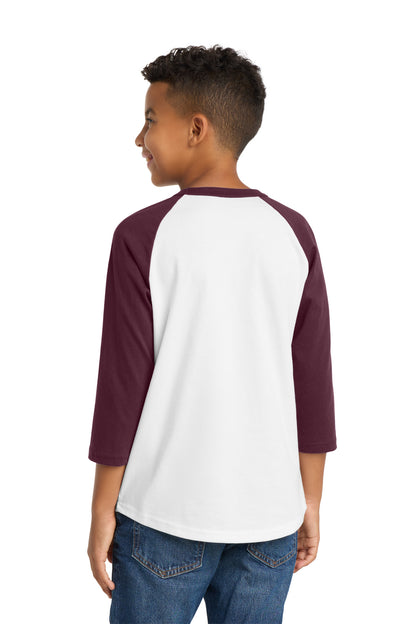 Sport-Tek Youth Colorblock Raglan Jersey.  YT200