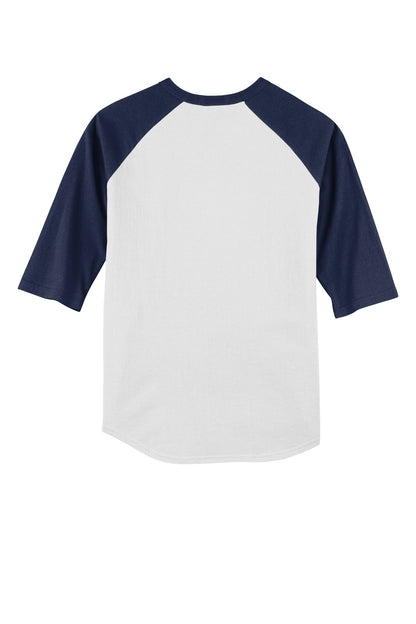 Sport-Tek Youth Colorblock Raglan Jersey.  YT200
