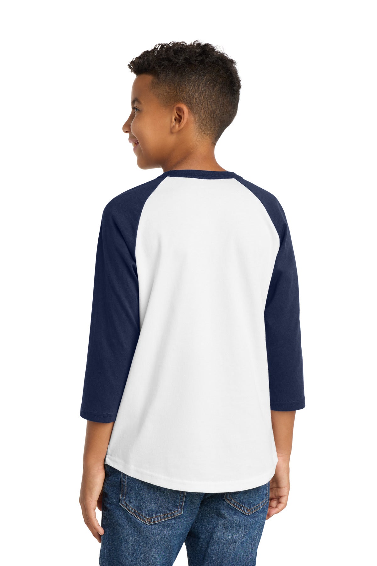 Sport-Tek Youth Colorblock Raglan Jersey.  YT200