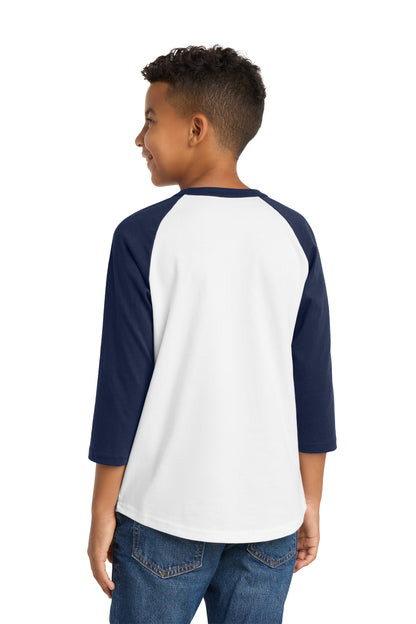Sport-Tek Youth Colorblock Raglan Jersey.  YT200