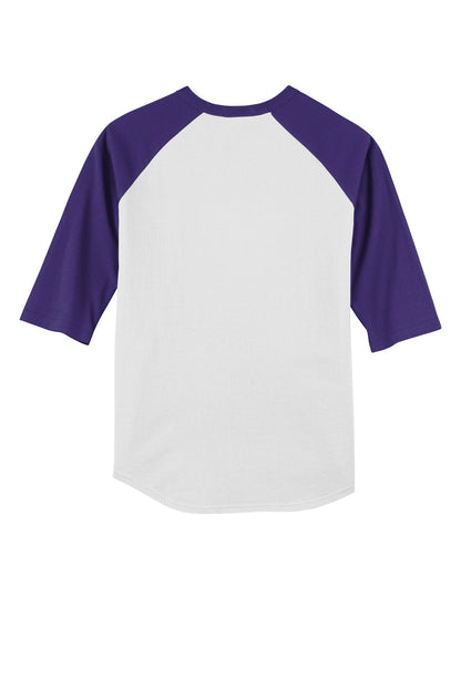 Sport-Tek Youth Colorblock Raglan Jersey.  YT200