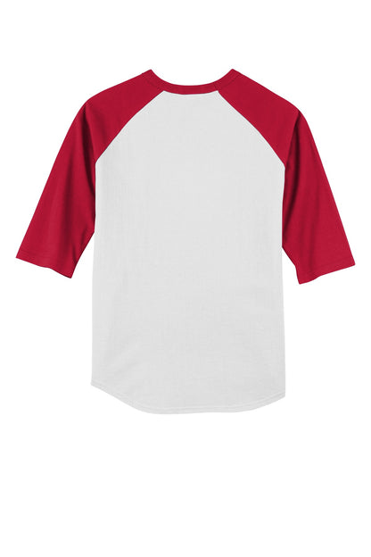 Sport-Tek Youth Colorblock Raglan Jersey.  YT200