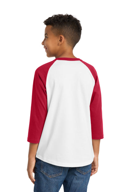 Sport-Tek Youth Colorblock Raglan Jersey.  YT200