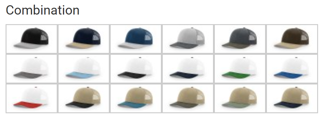 Custom Richardson 112 Hats – Full-Color Logo Printing
